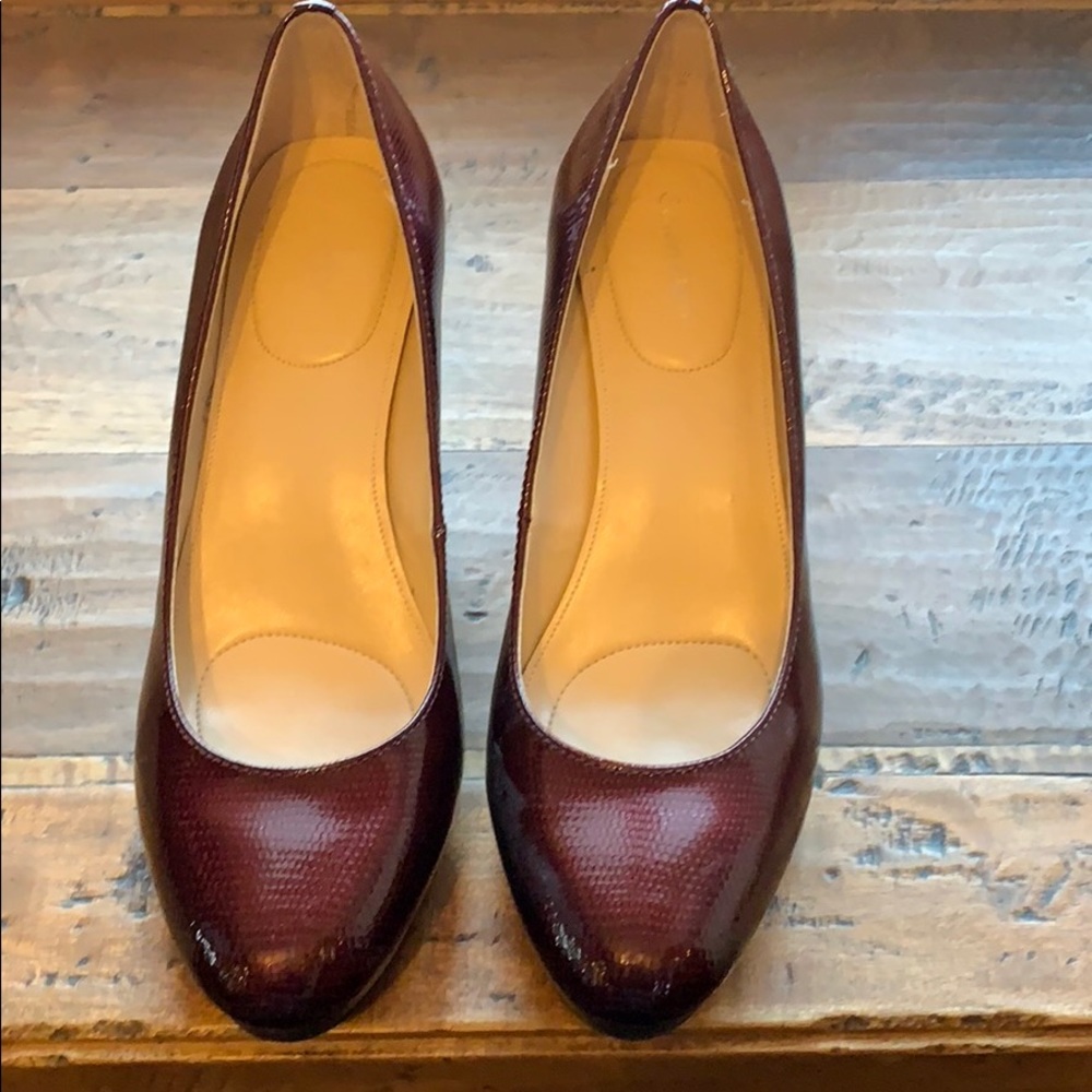 Calvin Klein toe point heels